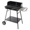 Barbecue Charbon Paravent Azur Grille 53 Cm Neka