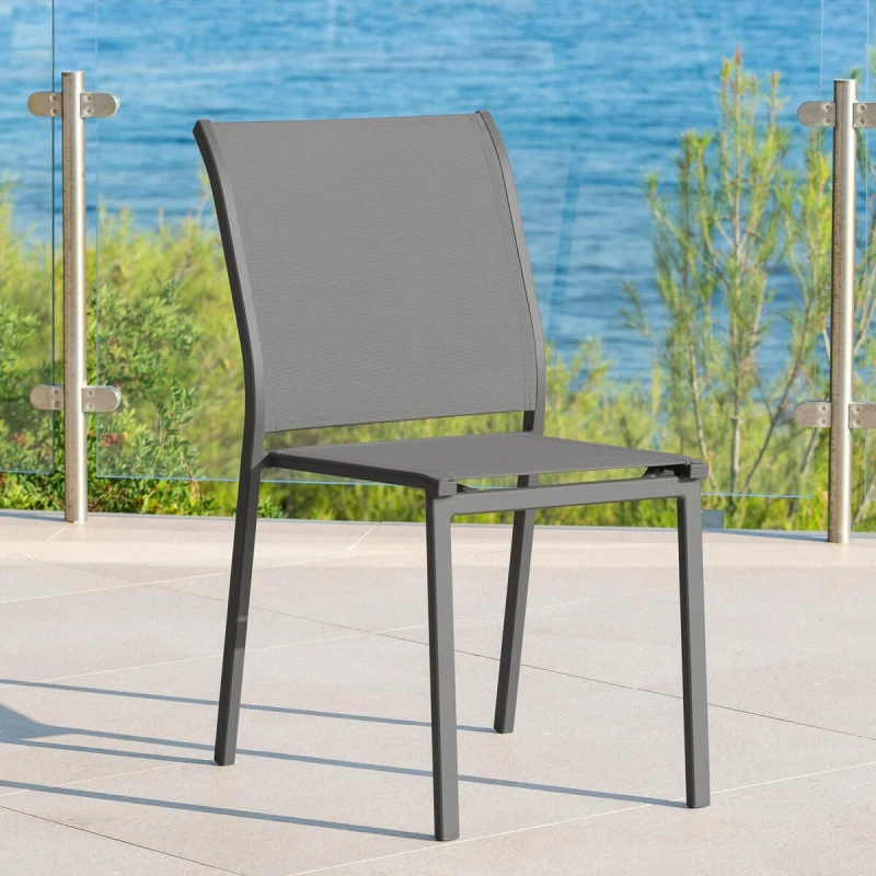 Chaise Extérieur Essentia Tonka/noisette Hespéride – Image 2