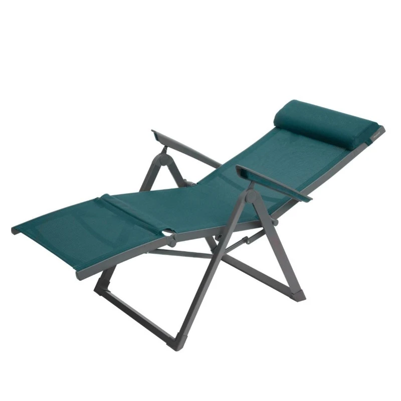 Chaise Longue Decima Hespéride Bleu Canard/graphite – Image 4