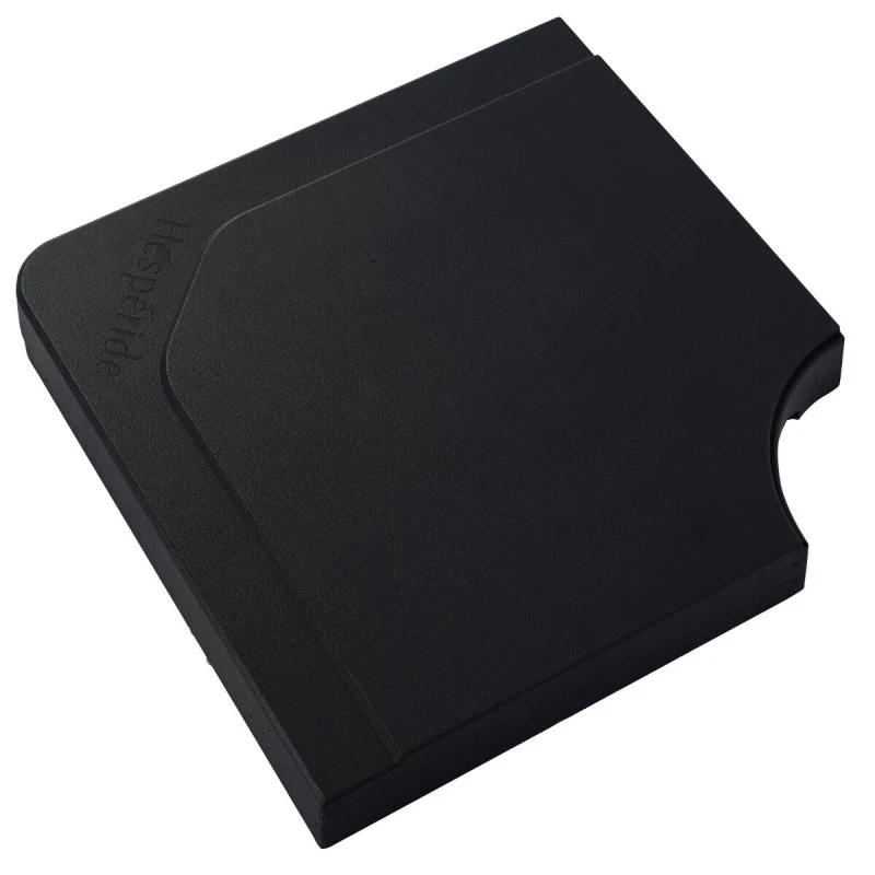 Dalle Pour Parasol 15 Kg Béton Stacio Noir Hespéride