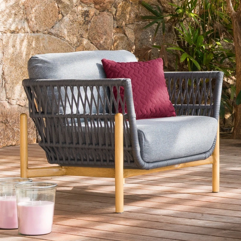 Fauteuil De Salon Extérieur 1 Place Rubby Hespéride – Image 2