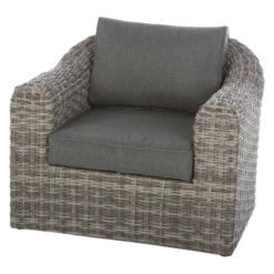 Fauteuil Détente Moorea Hespéride Terre Ombre