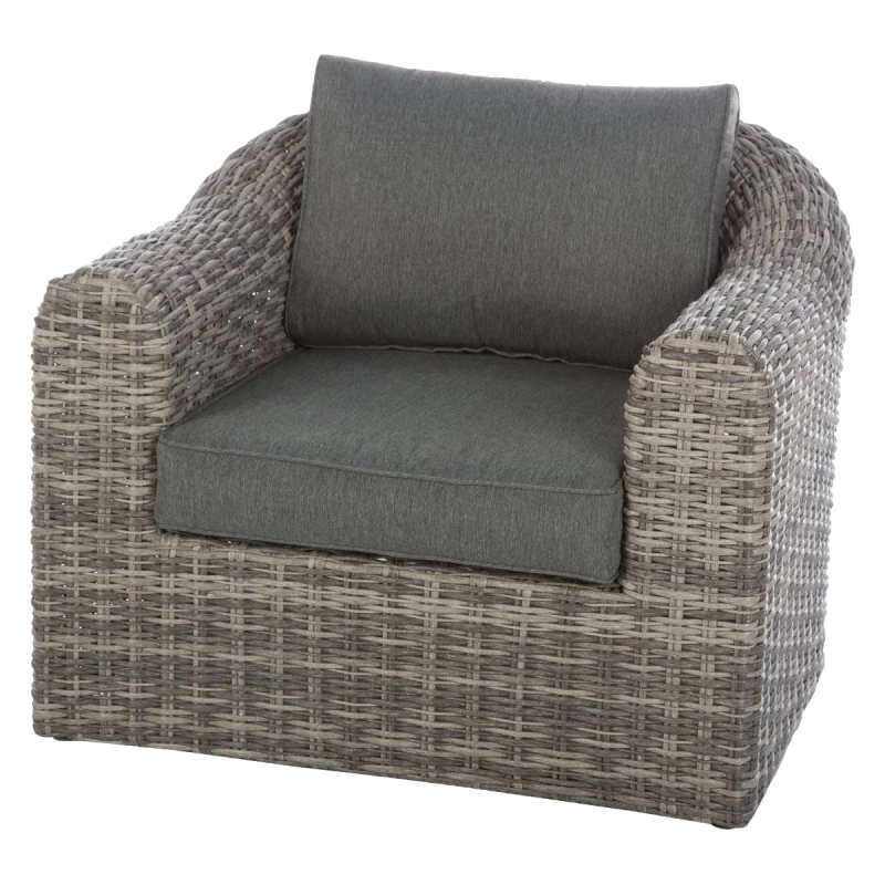 Fauteuil Détente Moorea Hespéride Terre Ombre