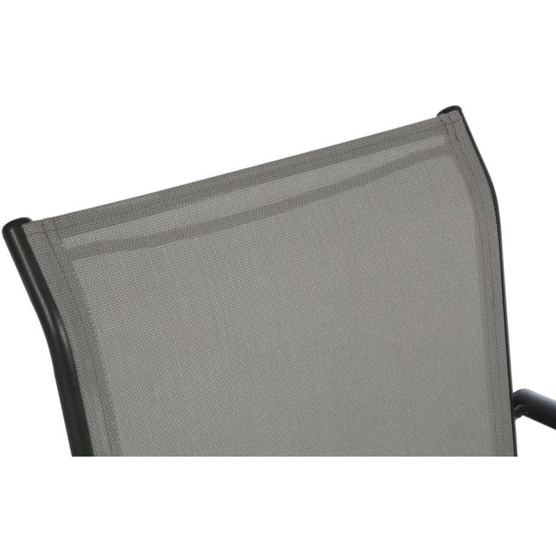 Fauteuil Empilable Piazza Hespéride Galet/graphite – Image 4