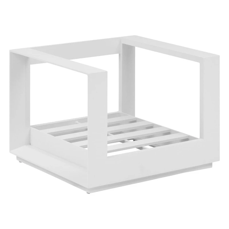 Fauteuil Extérieur 1 Place Allure Blanc Hespéride – Image 5