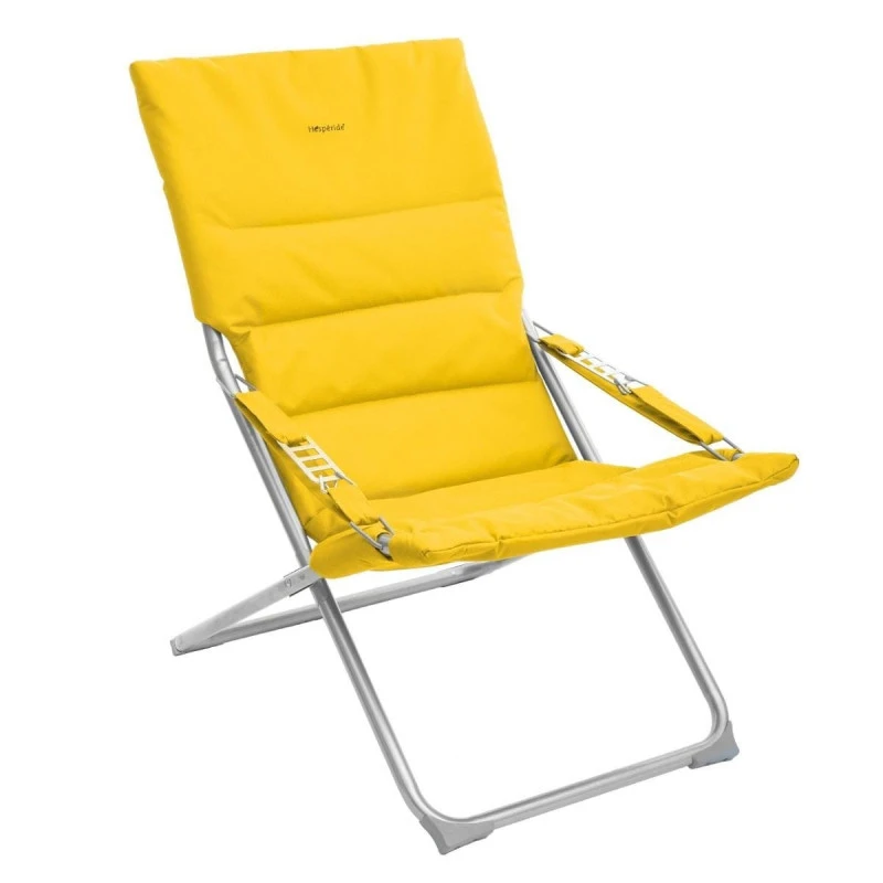 Fauteuil Relax Milos Jaune Moutarde Hespéride – Image 2