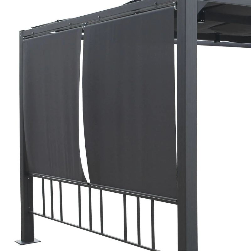 Kit De 4 Stores Pour Tonnelle Moai Hespéride