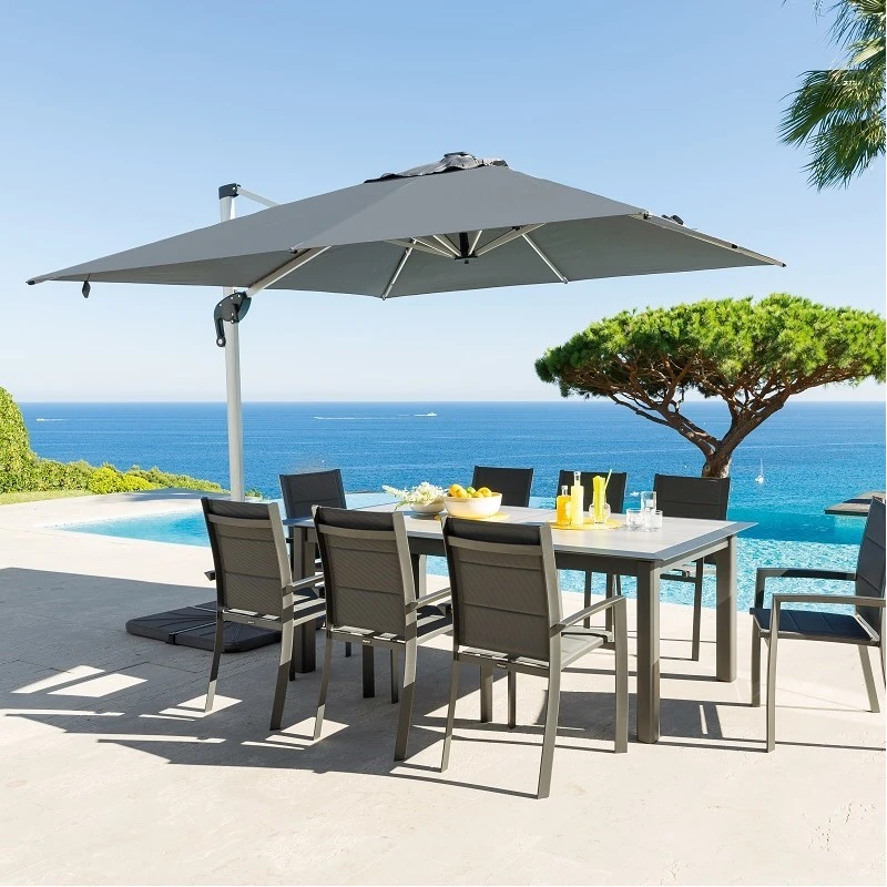 Parasol Carré Avec LEDs Equador Hespéride – Image 2