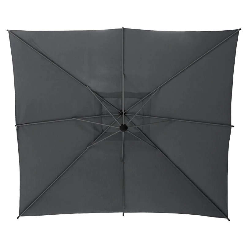 Parasol Décentré Carré Manoa Ardoise Hespéride – Image 5