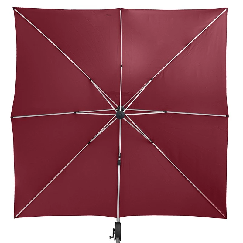 Parasol Déporté Carré Equador Bordeaux Hespéride – Image 4