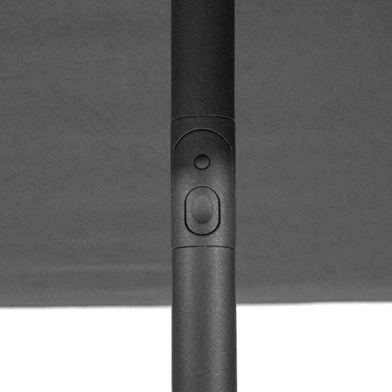 Parasol Droit Carré 2,5x2,5m Soya Ardoise Hespéride – Image 5