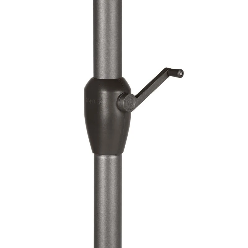 Parasol Mat Central Rond 3m Loompa Moutarde Hespéride – Image 6