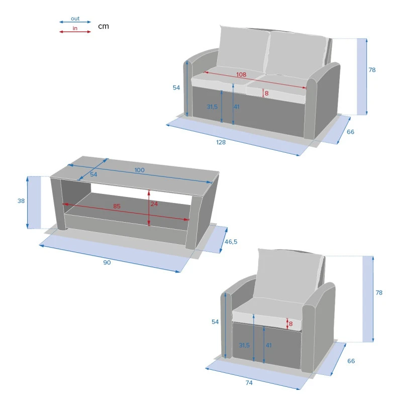 Salon De Jardin Polynésia Coloris Naturae Hespéride – Image 8