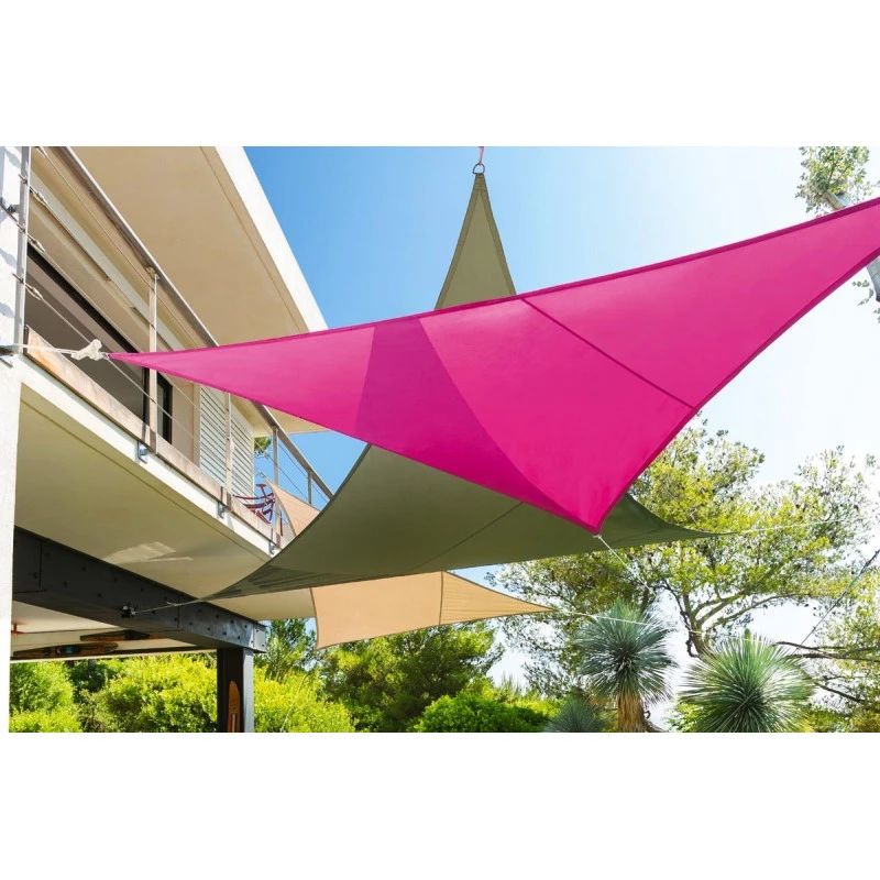 Toile Solaire 3x4m Curacao Gris Hespéride – Image 5