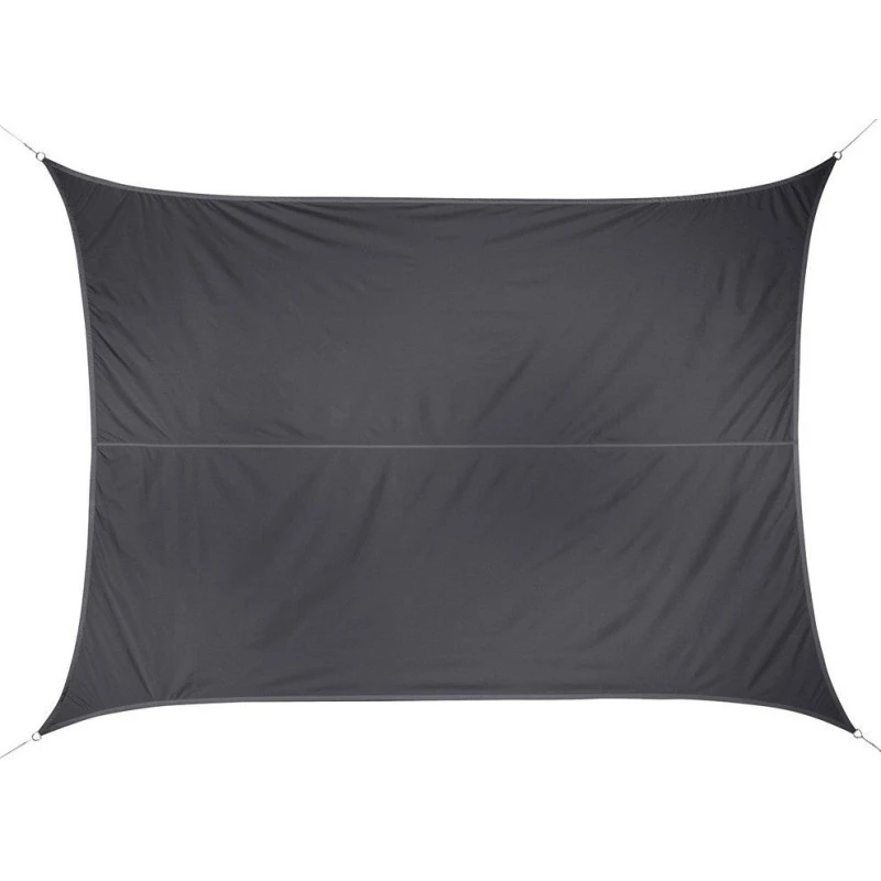 Toile Solaire 3x4m Curacao Gris Hespéride